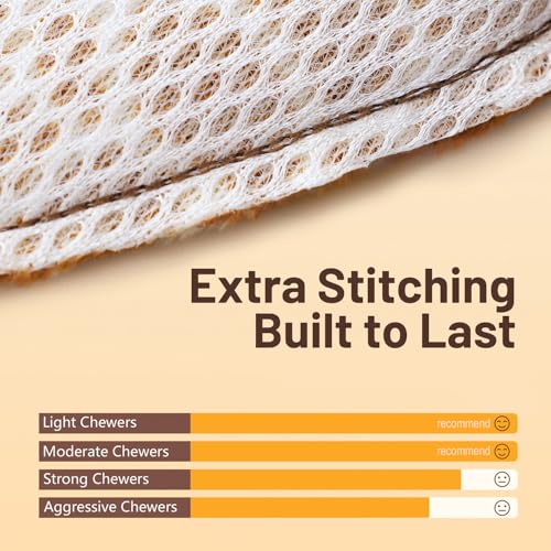 Soft Plush Giraffe Dog Toy for Small & Medium Dogs and Puppies – Dual Squeaker, Crinkle Comfort Toy for Gentle Chewers - style: Giraffe