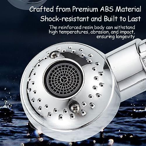 MANON ROSA Dog Shower Attachment - High-Pressure 2-Mode Handheld Sprayer with Universal Hose Interface for Small Medium Large Pets: Puppies Cats Kittens- Ideal for Bathing Massaging Grooming