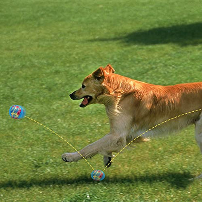 BINGPET Dog Pool Toy Floating Balls, 2 Pcs Dog Water Ball for Summer Swimming Bouncing Ball Pool Toys, Interactive Soft Dog Chew Balls for Small and Medium Dogs - color: Hawaiian