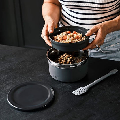 Reddy by Petco White On-the-Go Dog Bowl Set 3 Cups