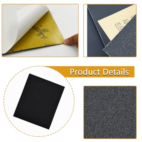 10pcs Dog Nail Scratch Board Sandpaper Replacement 11 * 9 Inch, Sandpaper Scratch Pad Self-Adhesive Sand Paper Scratcher Trim, Nail Care, File Scratch Board for Dog Cat Claw Care