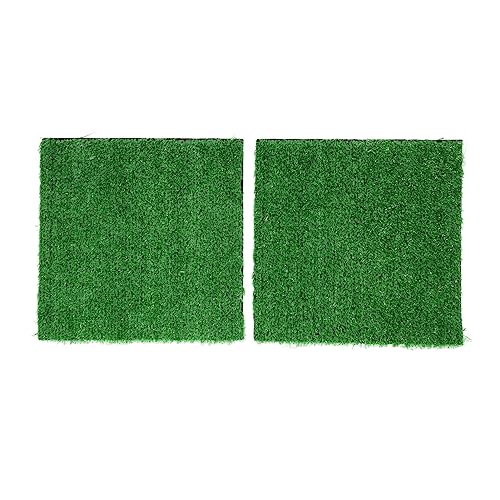 Fydun Fake Grass Pee, Dog Pad Artificial Breathable Soft Washable for Dogs Mat Puppy Trays Reusable Pet Potty Training Indoor Outdoor Ing and Easy to Clean L (S)
