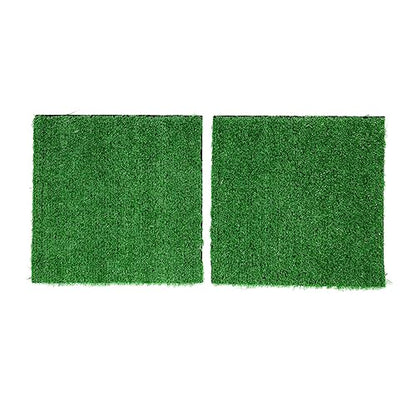 Fydun Fake Grass Pee, Dog Pad Artificial Breathable Soft Washable for Dogs Mat Puppy Trays Reusable Pet Potty Training Indoor Outdoor Ing and Easy to Clean L (S)