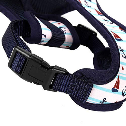 Mile High Life Step in Dog Harness for Small Dogs No Pull, Easy Get on Air Mesh Vest Harness, Adjustable Easy Closures Both Neck and Chest (White, XS Chest 11.4"-16.1") - color: Vest Harness White, size: XS Chest 11.4"-16.1"