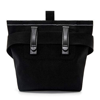 Dog Treat Pouch for Training, Magnetic Closure, Waist Clip Belt, Hands Free | Dog Treat Bag for Pet Obedience Training, Running and Walking, One Hand Access, Open Top, 3 Cups