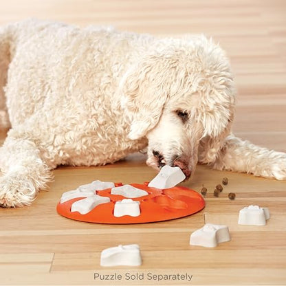 Outward Hound by Nina Ottosson Bone Replacement Parts for Interactive Dog Puzzles - DogBrick, DogTornado, DogSmart, PuppyTornado, PuppySmart, 5-Pack, White - color: Extra Bones (White) - 5 Pack