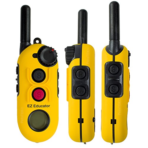 Educator EZ-902 E Collar for Dog Training with Remote - 1/2 Mile Range, Waterproof, 256 Blunt Stimulation Levels, Tone or Vibration Mode, Night Light for Small, Medium & Large Dogs (2 Dogs) - size: EZ-902 - 2 Dogs