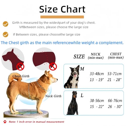 Reflective No Pull Dog Harness with 5ft Leash – Adjustable Padded Vest for Small Medium Large Dogs, Front & Back Clip, Easy Control Handle, Night Safety Walking Set (Red, M) - color: Red, size: M
