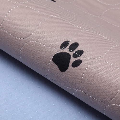 Washable Dog Pee Pads with Puppy Grooming Gloves,Puppy Pads,Reusable Pet Training Pads,Large Dog Pee Pad,Waterproof Pet Pads for Dog Bed Mat,Super Absorbing Whelping Pads - size: 24x48 Inch (Pack of 2)