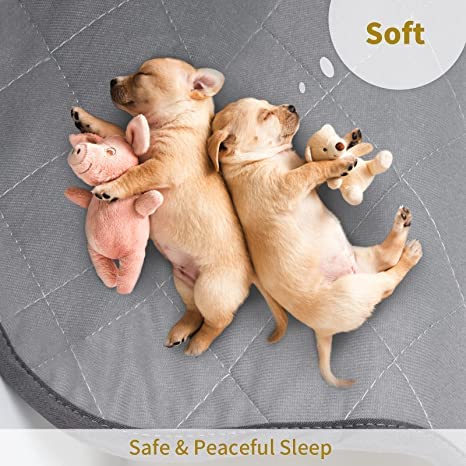 Washable Reusable Dog Pee Pads, 34"x52" Absorbent & Waterproof Puppy Training Pad for Crate, Playpen & Carpet, Large Potty Pads for Dogs, Cats & Small Pets - size: 1Pc 34x52 Inch
