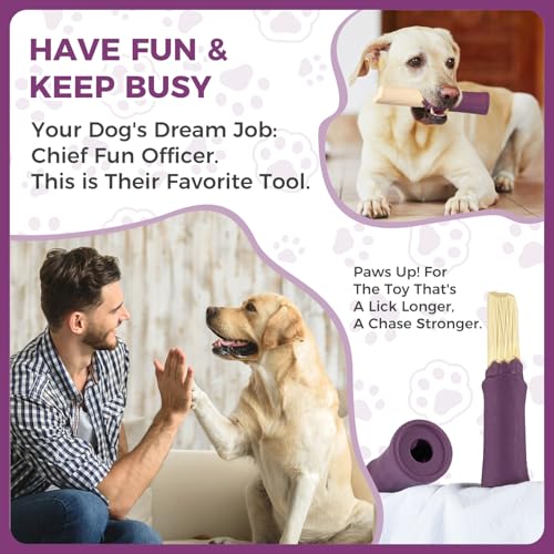 Dog Toys for Aggressive Chewers - Indestructible Extreme Tough Dog Chew Toys for Large, Medium, Small Breeds, Durable Chew Toys to Keep Them Busy, Treat Dispenser, Reduce Boredom, Teeth Cleaning - color: purple dispensing toy