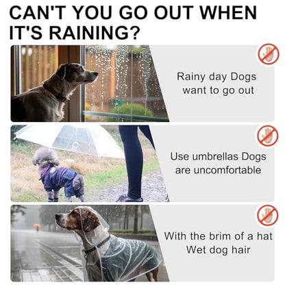 BEAUTYZOO Dog Raincoat Hooded Slicker Poncho, Waterproof Windproof Rain Jacket Hood with Harness Built in, Adjustable Reflective Duck Design Rain Coats for Small Medium Dogs Puppies, Yellow Size XS - color: Yellow Duck, size: XS(Back 10.5", Chest 16.9", N