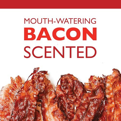 Chew King by Mammoth Up North Bacon-Flavored Nylon Chew Stick Bone, Textured Bacon Flavored Toy, Antler Shaped Pet Toy for Chewing, 9.6" Long - size: Medium, style: Stick (1 Pack)