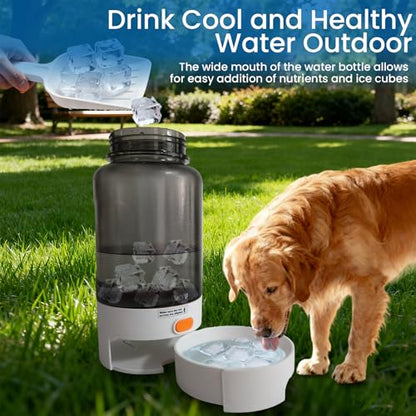 52oz PortableDog Water Bottle, Dog Travel Water Bottle for Camping Hiking Outdoor Walking (Pink) - color: Pink