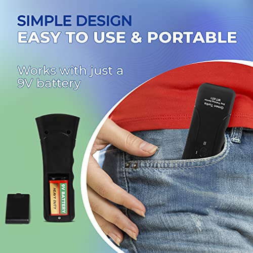 Ultrasonic Dog Trainer – PetGentle Training Device for Dogs, Barking Deterrent & Dog Repeller, Stop Barking & Correct Bad Behavior, Humane Alternative to Shock Collars, Indoor & Outdoor Use