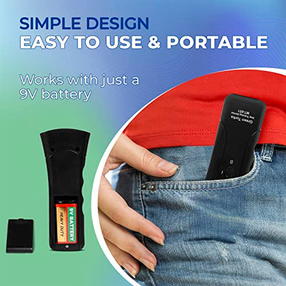 Ultrasonic Dog Trainer – PetGentle Training Device for Dogs, Barking Deterrent & Dog Repeller, Stop Barking & Correct Bad Behavior, Humane Alternative to Shock Collars, Indoor & Outdoor Use