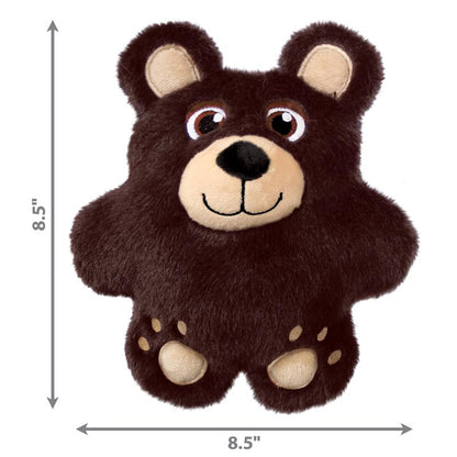 KONG Snuzzles Dog Toy, Plush Squeaker, Crinkle Sounds, Soft Durable Indoor Play (Bear/Koala Combo, Medium) - color: Bear/Koala Combo, size: Medium