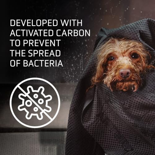 Artero Samba. Ionized Carbon Ultra-Absorbent Towel. Capable of reducing Drying time by 50%.
