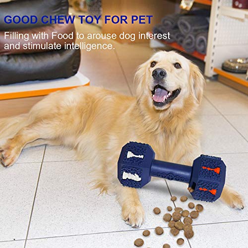 Dog Chew Toys for Aggressive Chewers,Food Grade Non-Toxic Dental Pet Toy,Tough Durable Indestructible Dog Toys for Medium Large Dogs.Blue - color: XLarge 7.8IN Blue