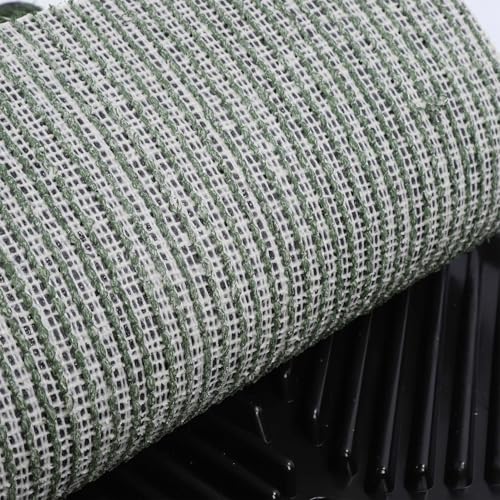 WW Dog Grass Pee Pads, Reusable Artificial Grass Potty Tray with 3 - Layer Drainage System, Easy - Clean Fake Grass Potty for Small Dogs, Indoor Puppy Training Mat (S) - size: S