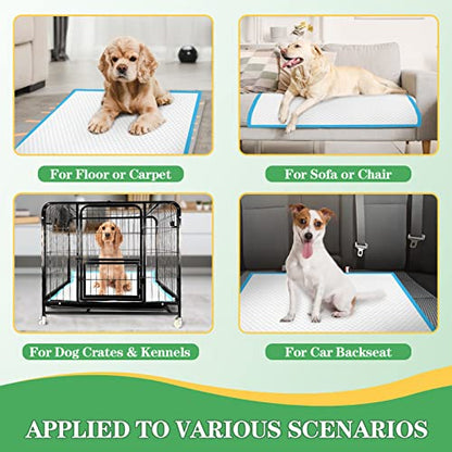 DEEP DEAR Dog Pads Extra Large 30"x36" [30-Count], XXL Puppy Pads for Potty Training, Leak-Proof Pee Pads for Dogs, Super Absorbent Puppy Pee Pads XL, Disposable Pet Pads for Puppies, Cats, Rabbits - size: Thickened XXL: 30"x36"-30 Ct