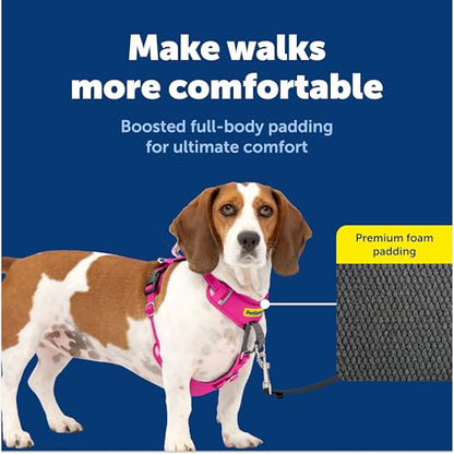 PetSafe Easy Walk Comfort No-Pull Dog Harness Full-Body Padding - Better Walks on the First Use - 5 Points of Adjustment Small, Pink - color: Pink, size: Small