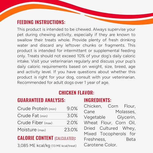 Good 'n' Tasty Kabob Bites Treat for All Dogs, 4 Ounce, Gourmet Dog Treats with Chicken, Duck or Chicken Liver, New Improved Formula for Softer Texture - size: 4 Ounce (Pack of 1), style: Kabob Bites