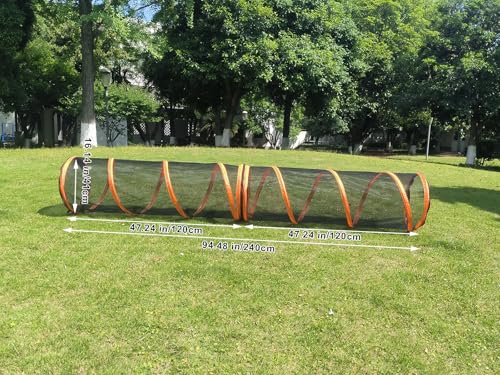 Pet Cat and Dog Tunnel Tent Foldable Pet Tent Outdoor Pop Up Pet Playpen Cage Fences House (Styles 3) - style: Styles 3