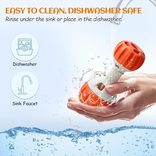 ALL FOR PAWS Dog Frozen Treat Toy, Dog Puzzle Food Ball Toy for Small Medium Large Dogs, Reusable Treat Dispensing Dog Toys to to Keep Them Busy and Reduces Anxiety, Dog Licking Toy, Easy to Clean