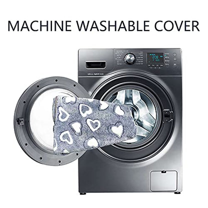 VANKEAN Reversible Dog Crate Mat, Stylish Bed with Waterproof Linings and Removable, Washable Cover, Firm Support Pad for Small to XX-Large Dogs, Grey - size: M(30 x 20 x 3")