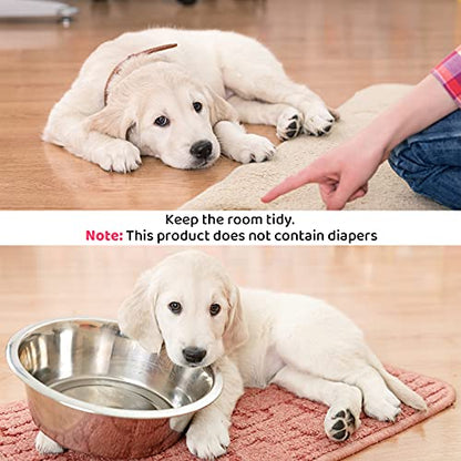 3 Pieces Reusable Female Dog Diapers with Adjustable Suspender Washable Doggy Sanitary Panties Dog Period Diapers Puppy Underwear Jumpsuits for Heat Cycle Female Doggie Pet(L) - size: L