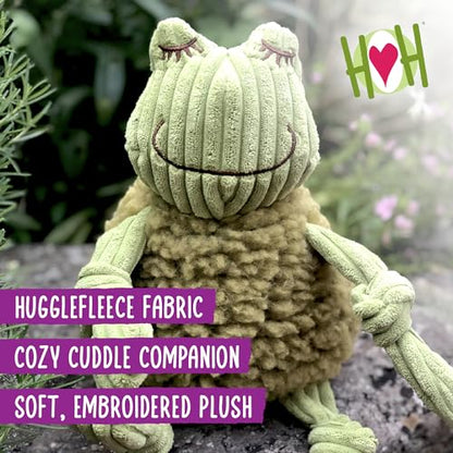 HuggleHounds Plush Dog Toy - Fuzzy Dog Toy, Soft Fleece, Interactive Durable Stuffed for Small and Large Breeds with Squeaker - Louise Lamb, Small - size: Small, style: Louise Lamb