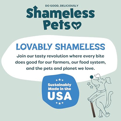 Shameless Pets Blueberry & Mint Dental Chews for Dogs, 32 Chews - Natural Dog Teeth Cleaning Treats with Fresh Breath Benefits | Grain-Free Dental Sticks for Small, Medium & Large Dogs - size: 1.75 Pound (Pack of 1)