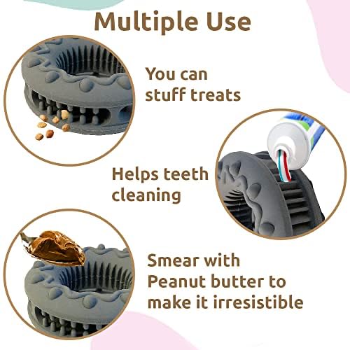 SIMENA Heavy Duty Dog Chew Toy for Aggressive Chewers, Natural Teething Toy for Medium Breeds, Tough Durable Chewy Toy, Teeth Cleaning Tough Dog Toys - style: Premium