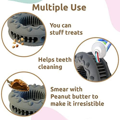 SIMENA Heavy Duty Dog Chew Toy for Aggressive Chewers, Natural Teething Toy for Medium Breeds, Tough Durable Chewy Toy, Teeth Cleaning Tough Dog Toys - style: Premium