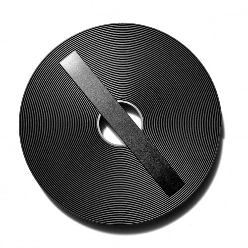 Buckleguy.com BioThane®, Beta, Leather Weight - color: Black, size: W: 1-1/4" and L: 1 Foot (continuous length)