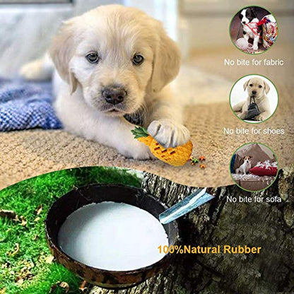 Teething Chew Toys for Puppy Small Dogs, Interactive Dog Toys to Keep Them Busy Puppies Tough Dog Dental Clean Toys - size: Small 4.3IN
