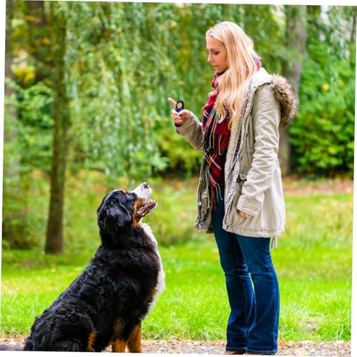 TOYANDONA PET Training Clicker for Dogs and Cats Adjustable Wrist Strap Sound Clicker for Puppy Training PET Behavior Reminder for Dog Obedience