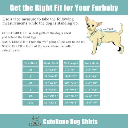 CuteBone Dog Shirts 2-Pack Soft Pet Clothes Breathable Summer Vest for Small Puppy and Stretchy Cat Apparel - color: BOO&spider, size: Small