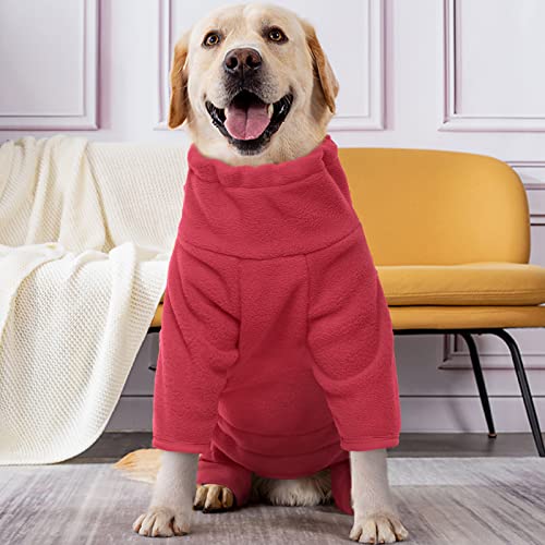 ROZKITCH Small Dog Winter Coat, Pet Windproof Warm Cold Weather Jacket Vest Cozy Jumpsuit Apparel Outfit Clothes for Small Medium Large Dog Walking Hiking Sleep Red XS - color: Red, size: XS