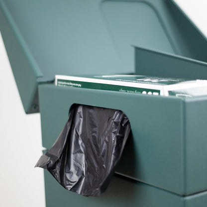 ZERO WASTE USA Yard Buddy™ - Rust-Proof Dog Waste Station for Home - Buit to Last and Includes a 10-Yr. Warranty. 200 Waste Bags & 25 Can Liners