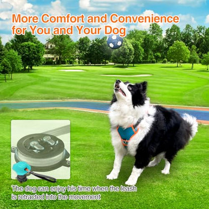 Dog Harness with Retractable Leash 51.2”,2-in-1 Large & Medium Dog Harness Vest with Built-in Auto-Stop Leash, 370 LB of Pull Adjustable Dog Walking Harness-XL, Hand Free Dog Leash Harness Set - size: XL(Neck20.7-31" Chest32-42")