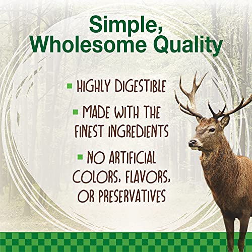 Nylabone Healthy Edibles WILD Natural Dog Chew Treats for Large Dogs, Long Lasting Dog Healthy Chew Antler Bone Made in USA, Venison Flavor, For Dogs Up to 50 lbs. (2 Count) - size: 2.8 Ounce (Pack of 1)