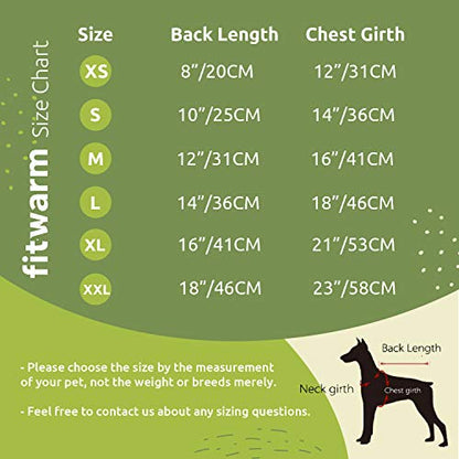 Fitwarm Tartan Plaid Dog Hoodie, Knitted Dog Clothes for Small Dogs Boy, Pet Sweater with Hood, Cat Fleece Lined Winter Outfit, Red, Navy Blue, Medium - color: Red, size: Medium