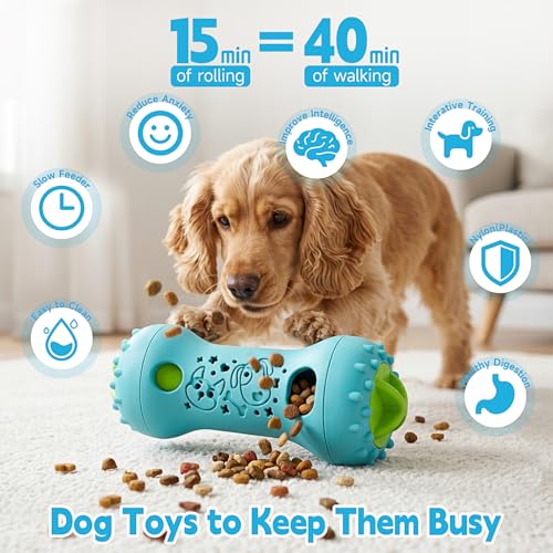 PETSTA Dog Puzzle Toys & Treat Dispensing Dog Enrichment Toys