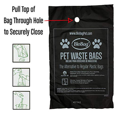 BioBag, Pet Waste Bags, 50 Count (Pack of 4) - size: 50 Count (Pack of 4)