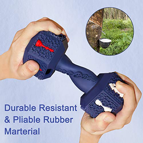 Dog Chew Toys for Aggressive Chewers,Food Grade Non-Toxic Dental Pet Toy,Tough Durable Indestructible Dog Toys for Medium Large Dogs.Blue - color: XLarge 7.8IN Blue