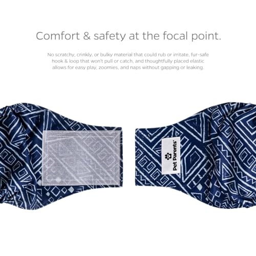 Pet Parents® Washable Belly Bands for Male Dogs (3pack) + Extendrs® of Durable Dog Diapers Male, Premium Male Dog Diapers & Dog Wraps (X-Small, Kahuna) - color: Kahuna, size: X-Small (11-13")