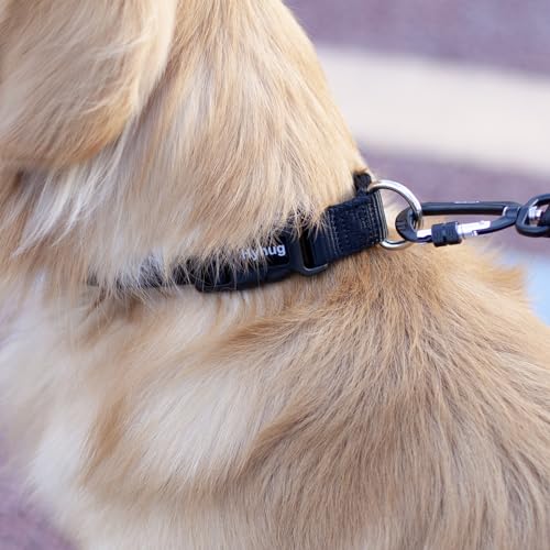Hyhug Small Dog Collar Quick-Release Black| Heavy-Duty Nylon Puppy Collar, Adjustable & Durable Pet Supplies for Boy & Girl Dogs (Small, Black) - color: Black, size: Small