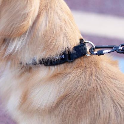 Hyhug Small Dog Collar Quick-Release Black| Heavy-Duty Nylon Puppy Collar, Adjustable & Durable Pet Supplies for Boy & Girl Dogs (Small, Black) - color: Black, size: Small